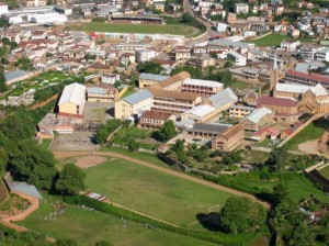 Fianarantsoa, widok College SFX